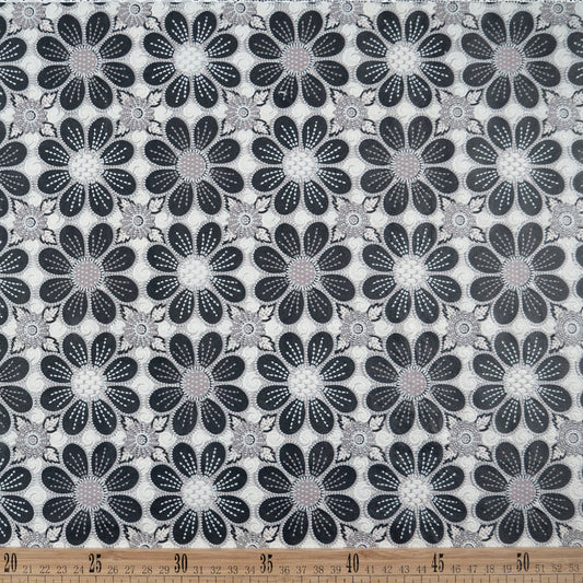 PVC JACQUARD BLANCO BRILLANTE