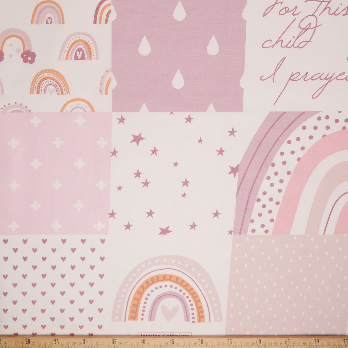PERCAL TC ESTAMPADO XL BLANCO BRILLANTE CUADROS CON DISEÑO INFANTIL