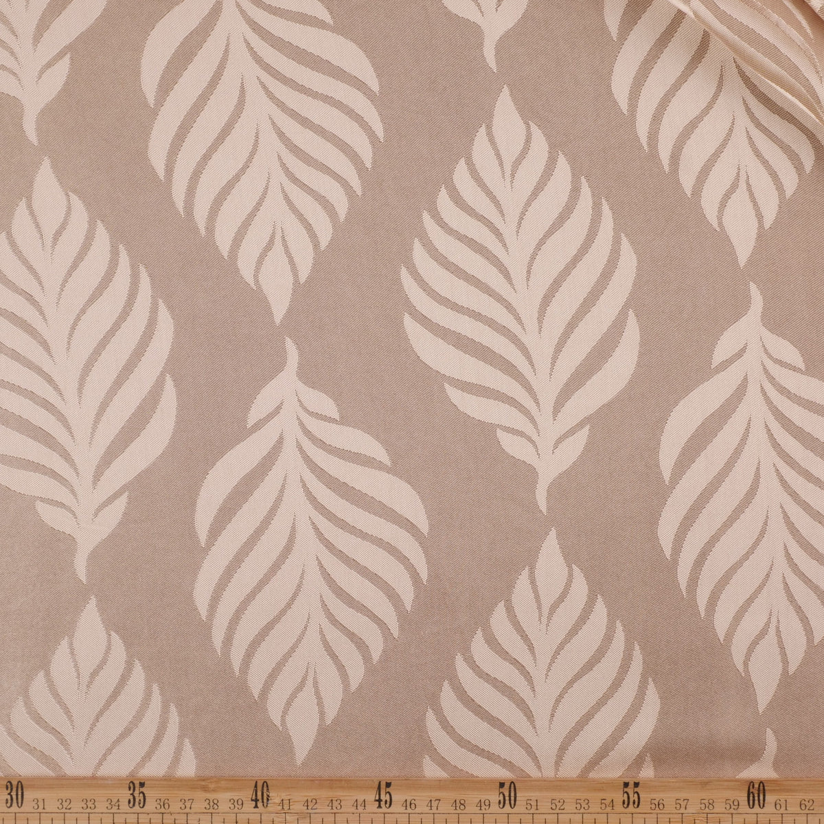 BROCATO ROMA BEIGE MAZAPAN CON HOJAS
