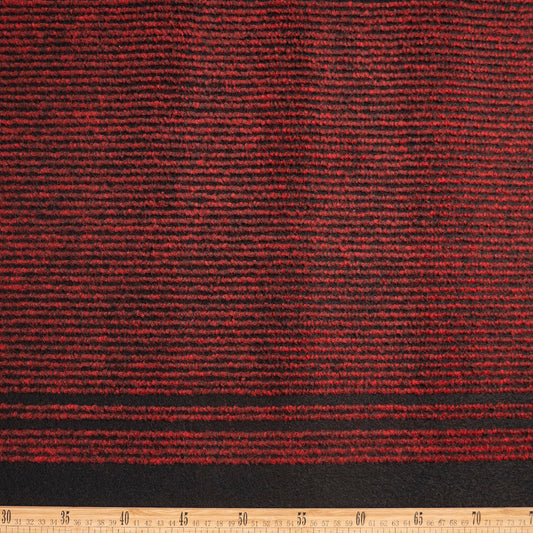 TAPIZMEL CON BASTAS ROJO CARMESI