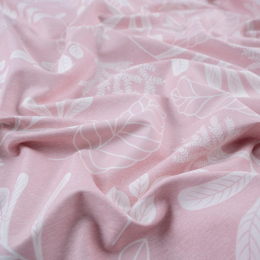 PERCAL 320 HILOS ESTAMPADA ROSA PARFAIT BOTANICO