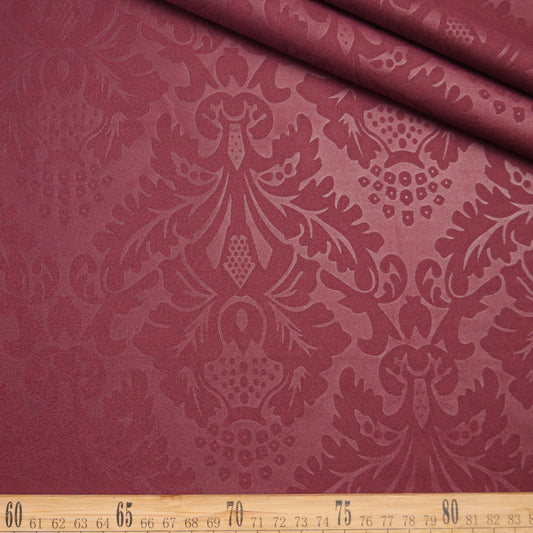 PERCAL EMBOSS BORDO PUERTO ROYALE