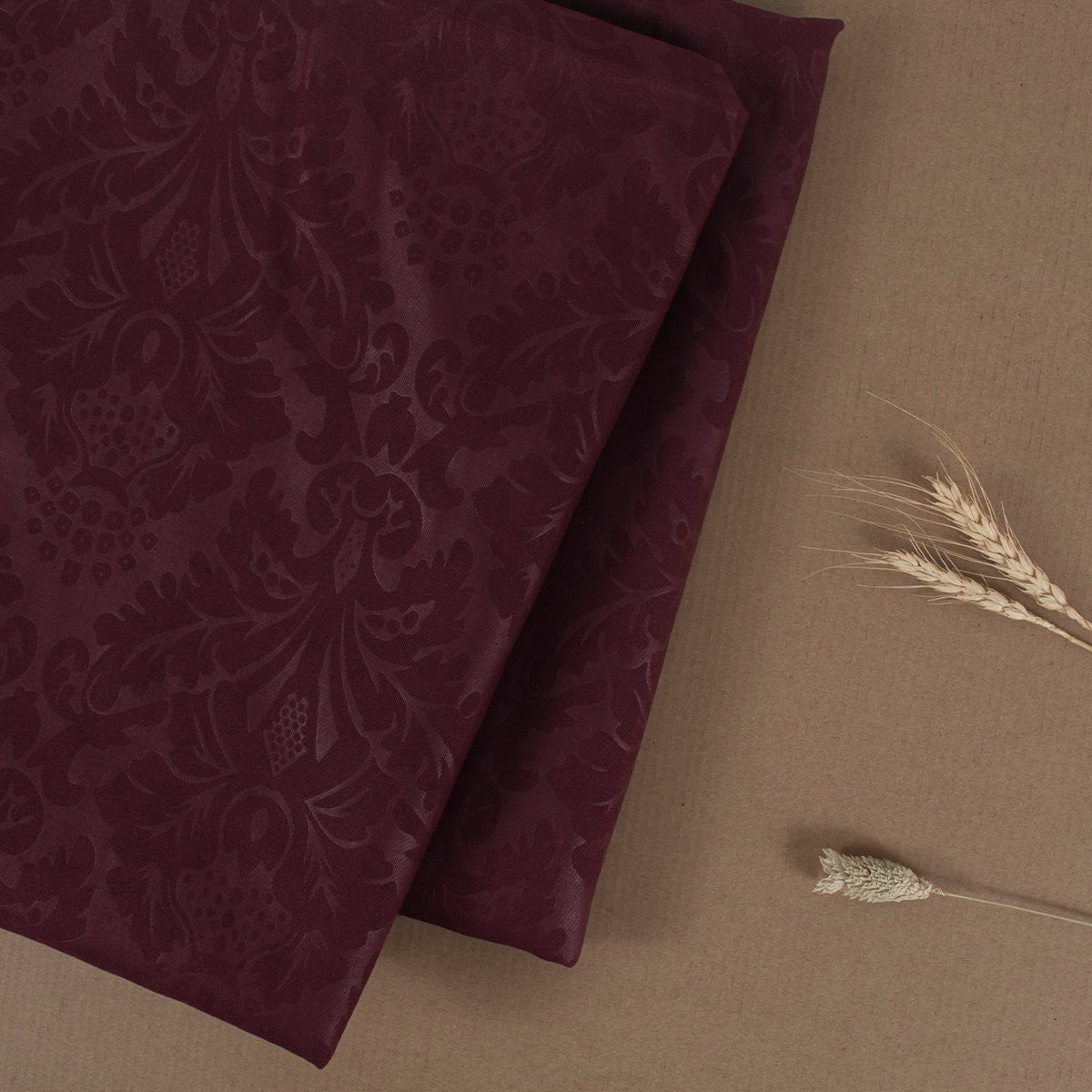 PERCAL EMBOSS BORDO VINO RUBY