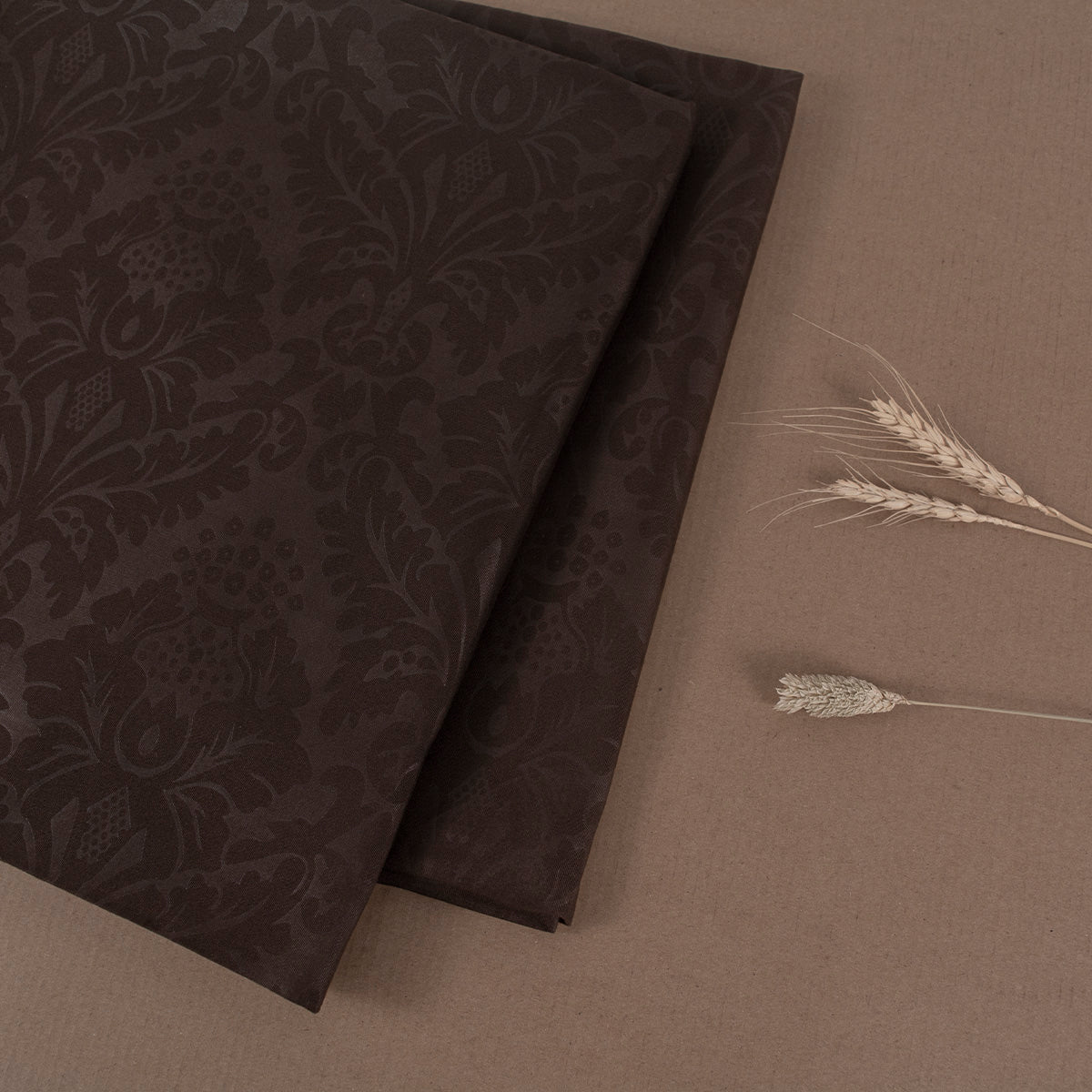 PERCAL EMBOSS MARRON CHOCOLATE AMARGO