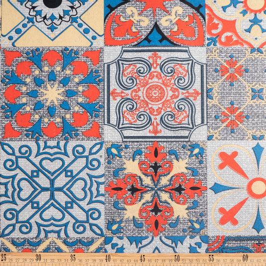 ALFOMBRA FELPA ESTAMPADO GRIS PELTRE