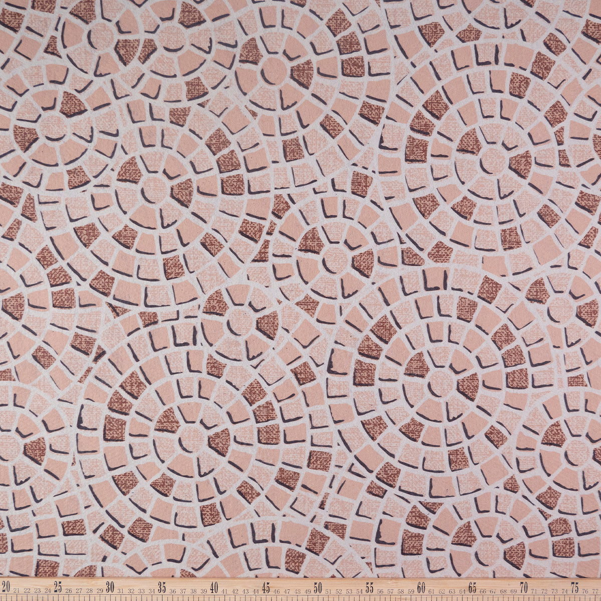 ALFOMBRA FELPA ESTAMPADO BEIGE TRIGO CLARO