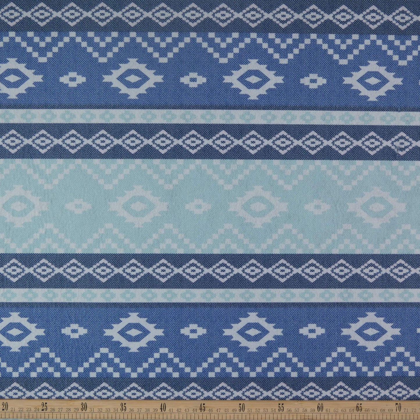 ALFOMBRA FELPA ESTAMPADO AZUL ECLIPSE TOTAL ESTILO TRIBAL