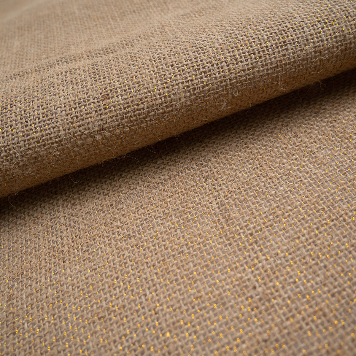 ARPILLERA LUREX BEIGE SAGE GREEN GOLDEN