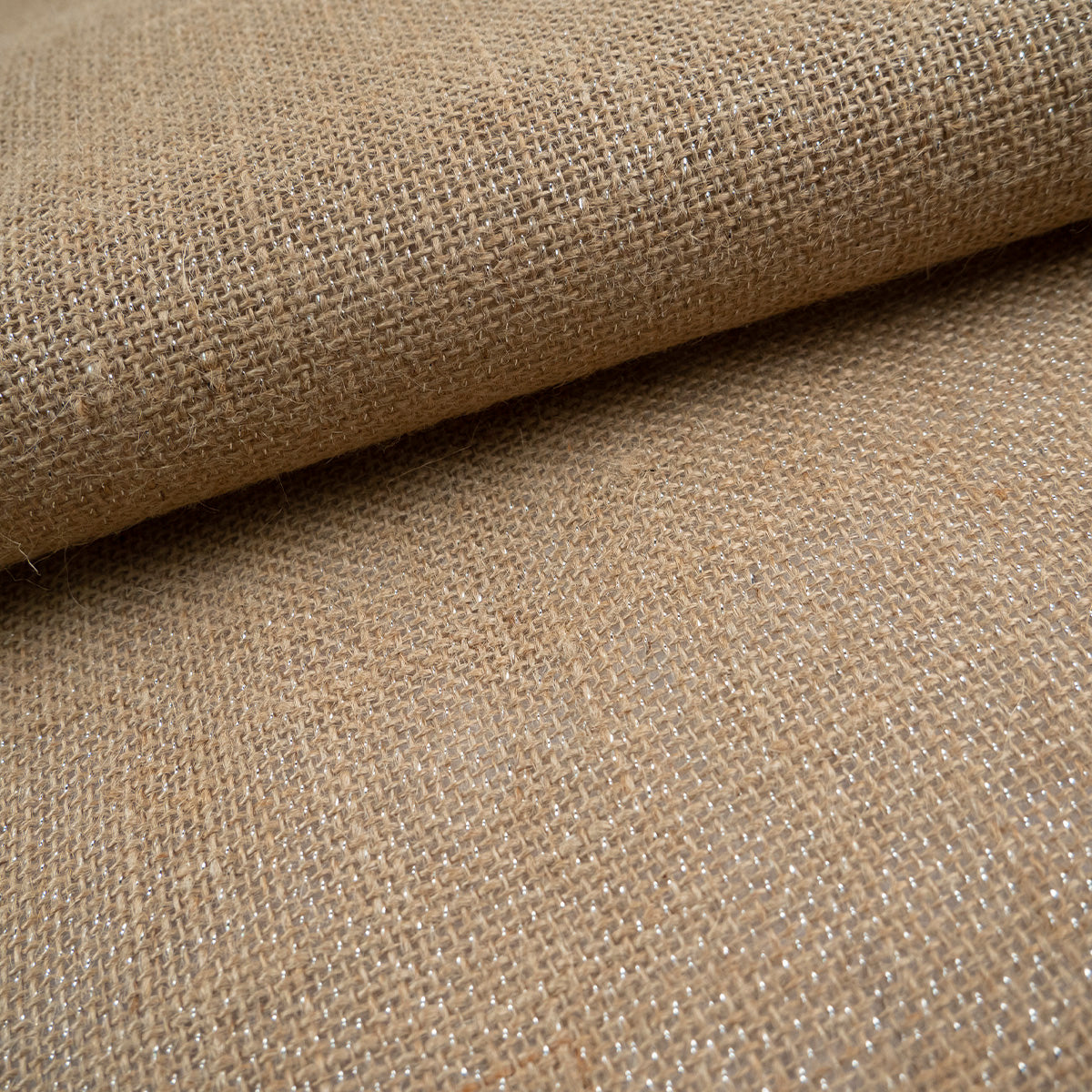 ARPILLERA LUREX BEIGE SAGE GREEN SILVER