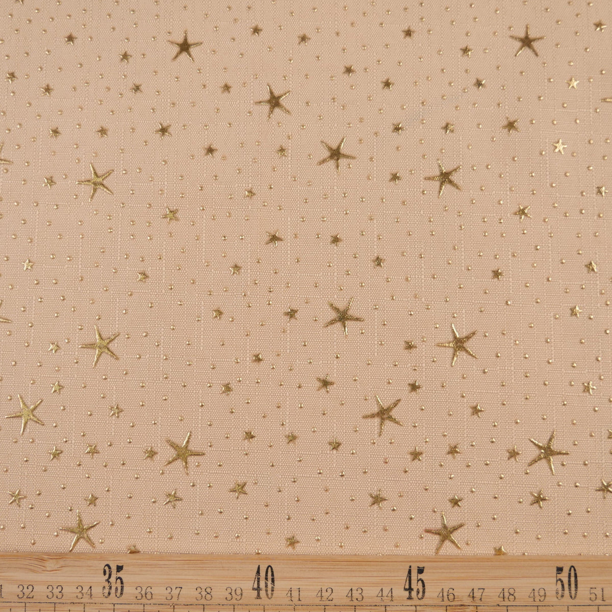 MANTELERIA LINO ESTRELLITAS AMARILLO OCRE