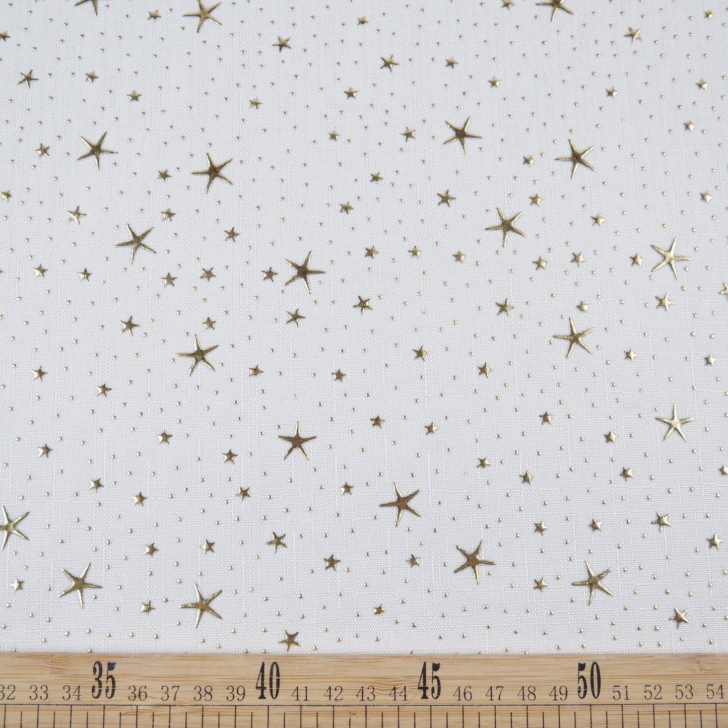 MANTELERIA LINO ESTRELLITAS BLANCO PAPIRO