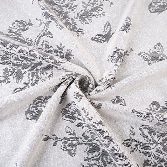 BOAL DEVORE BLANCO PAPIRO ROSAS Y MARIPOSAS