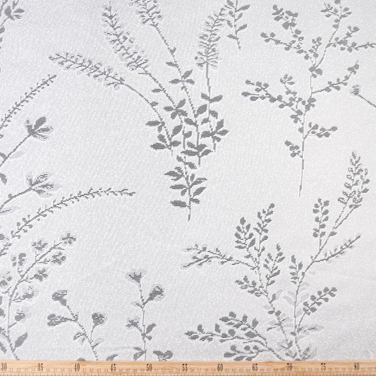 BOAL DEVORE BLANCO BRILLANTE RAMITAS CON HOJAS