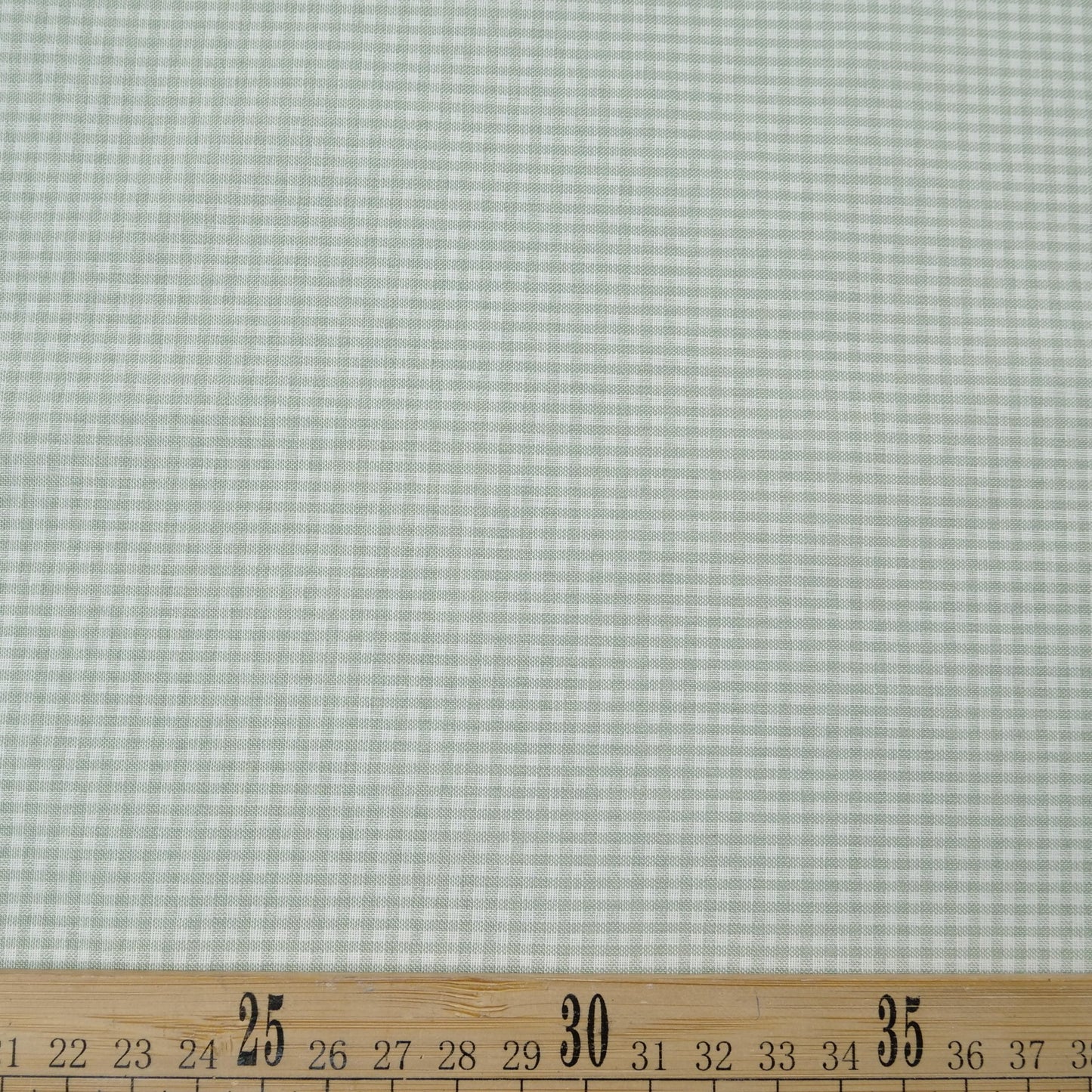 POPLIN CUADRILLE VERDE ALBAHACA