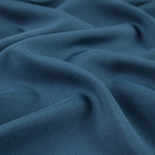 TROPICAL MECANICO LISO AZUL DRESS