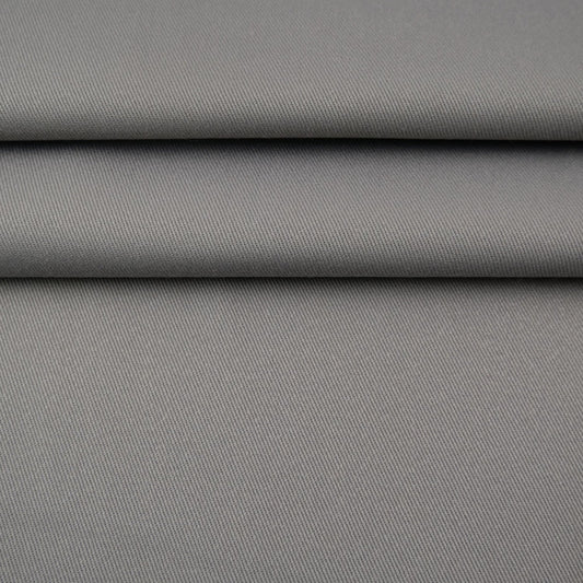 GABARDINA LISO GRIS ESCARCHADO