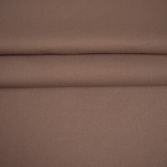 GABARDINA LISO MARRON BROWNIE