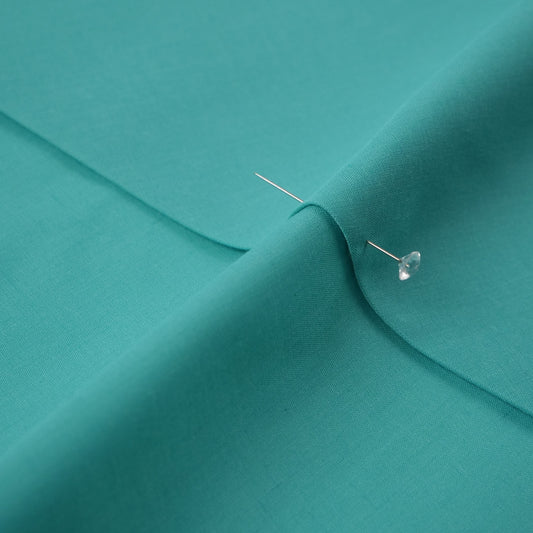 POPLIN LISO VERDE BALTICO