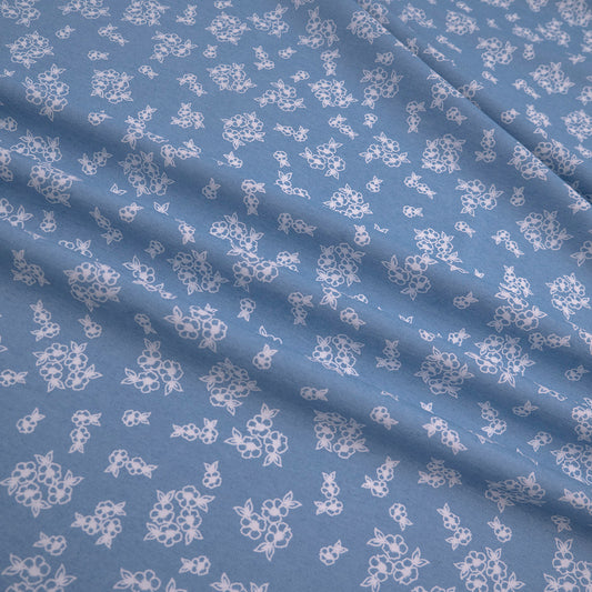 DENIM ESTAMPADO AZUL SOMBRA FLORAL