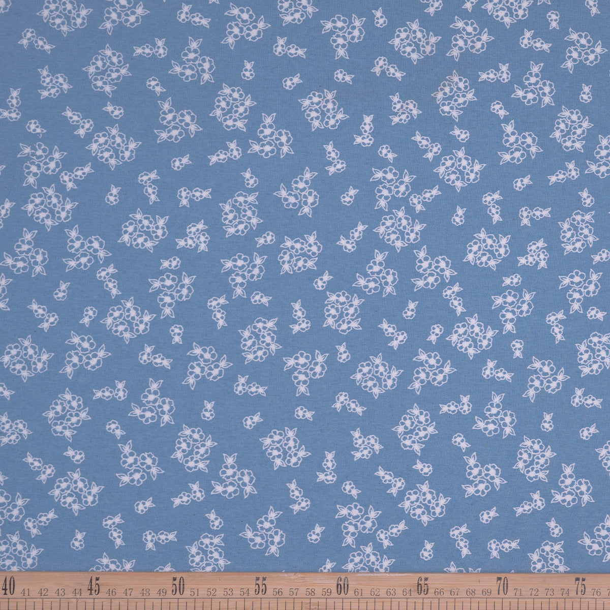 DENIM ESTAMPADO AZUL SOMBRA FLORAL