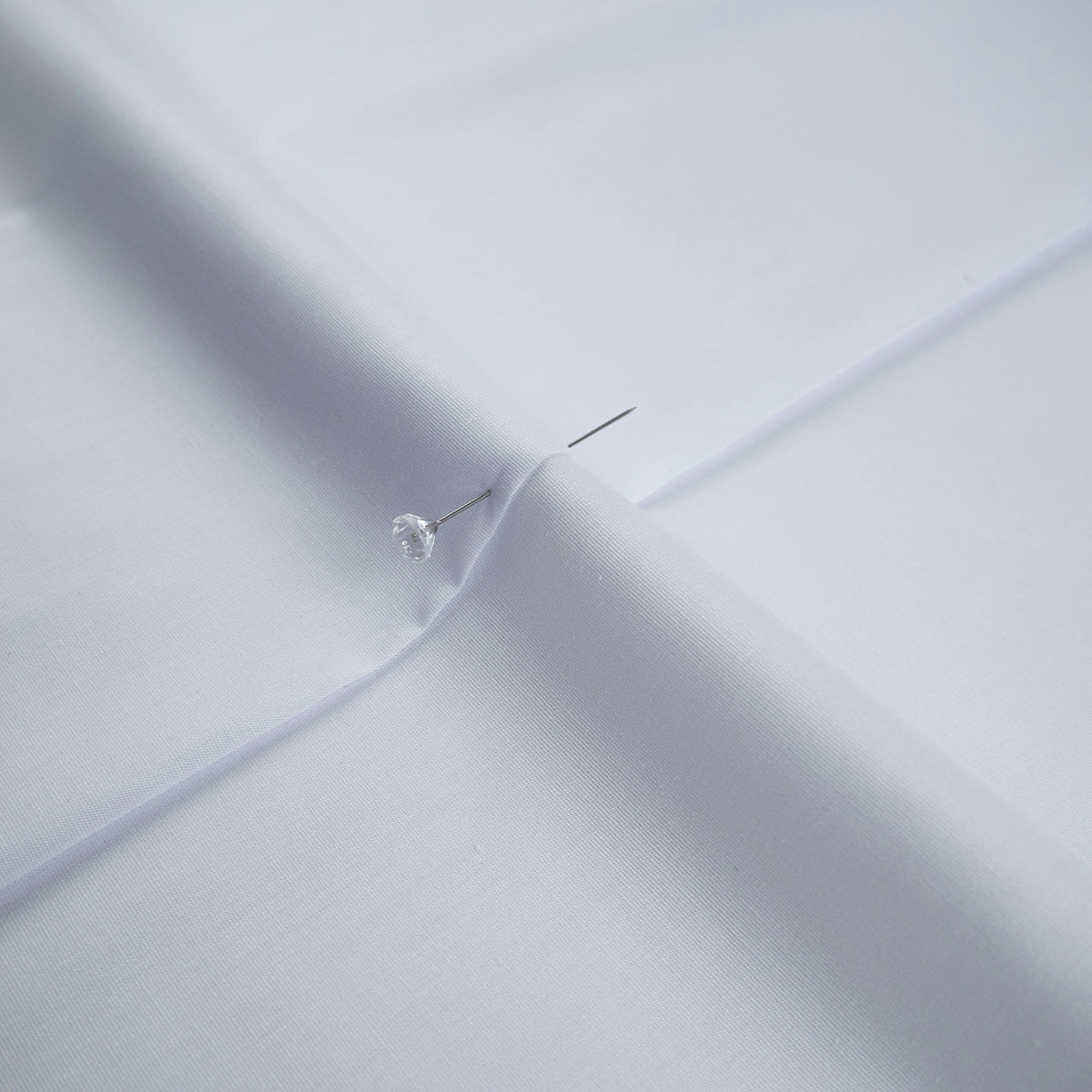 POPLIN COTTON LISO SP BLANCO AZULADO