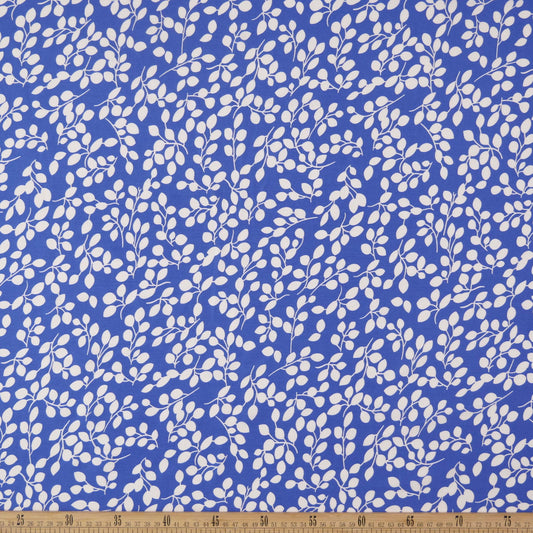 FIBRANA ESTAMPADA AZUL ULTRAMARINO