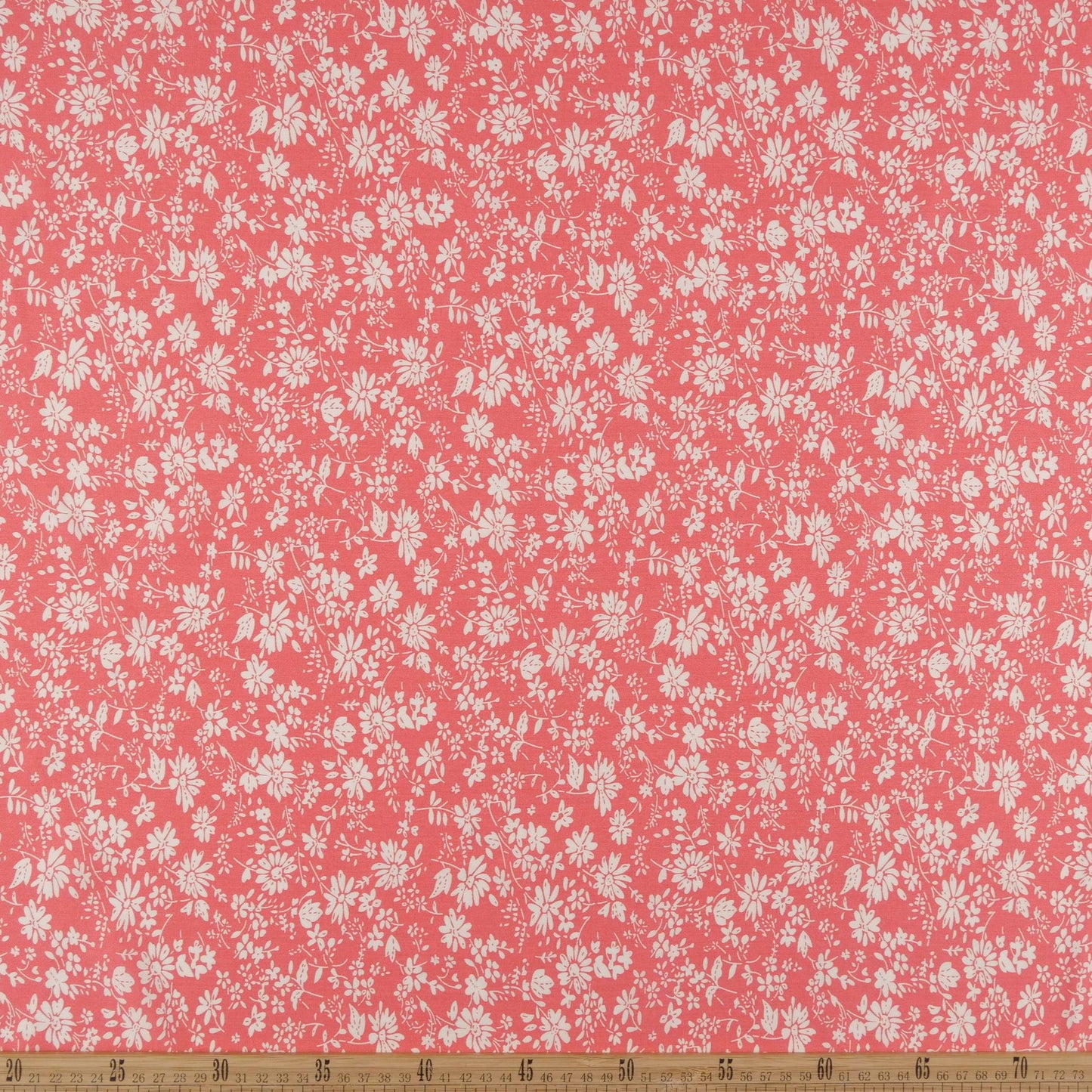 FIBRANA ESTAMPADA CORAL PERSIMMON FLORAL