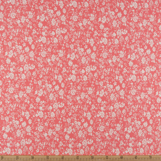 FIBRANA ESTAMPADA CORAL PERSIMMON FLORAL