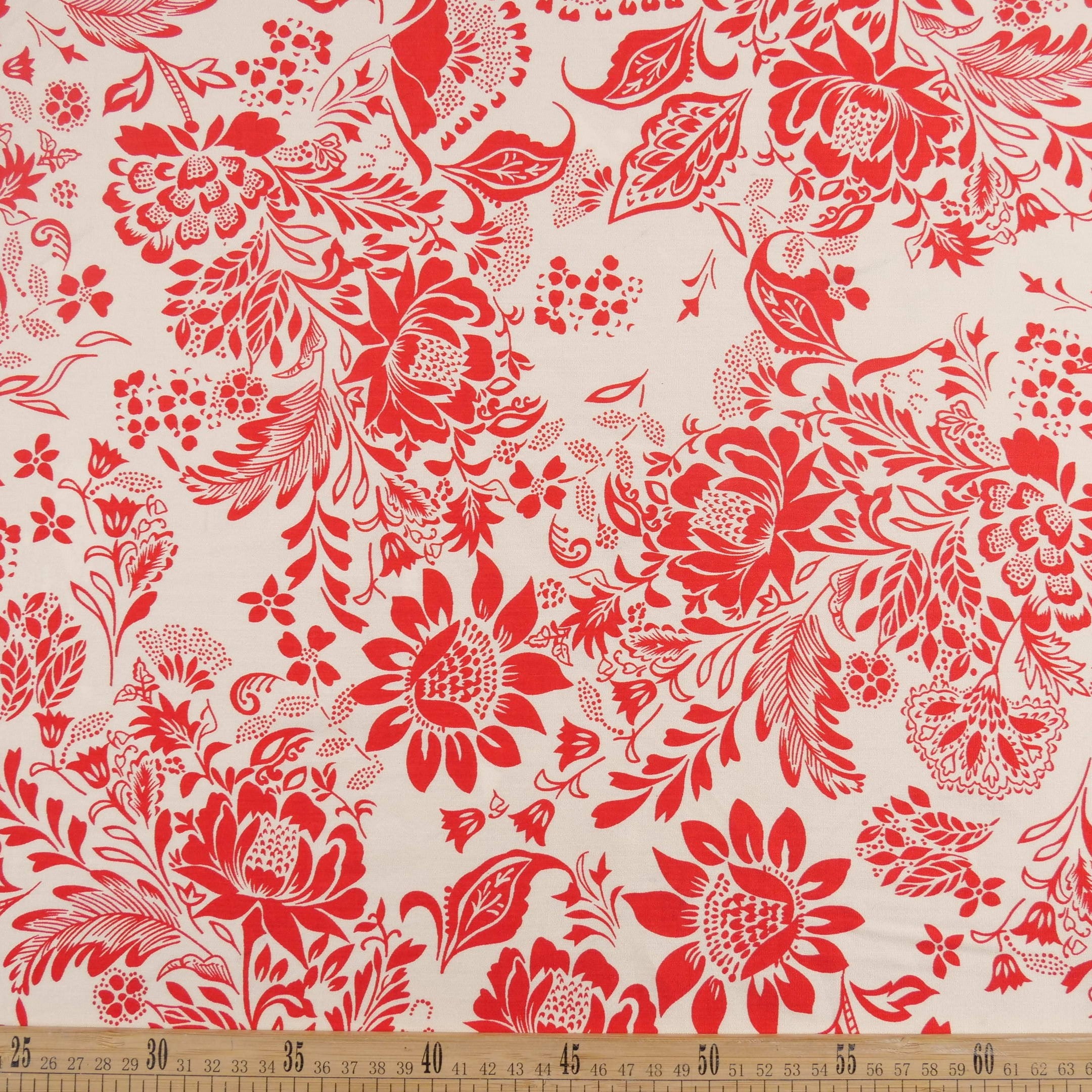 FIBRANA ESTAMPADA CORAL FLORAL