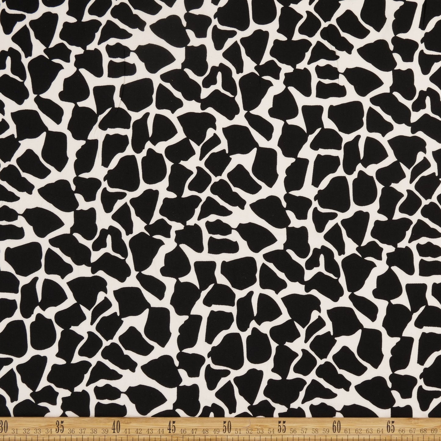 FIBRANA ESTAMPADA BLANCO BRILLANTE ANIMAL PRINT