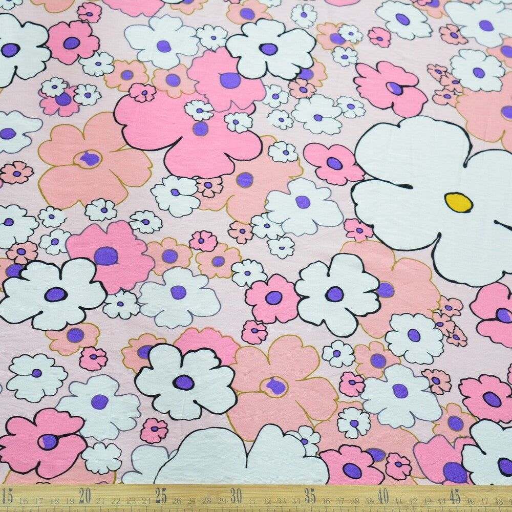 FIBRANA ESTAMPADA ROSA BLOSSOM FLORAL