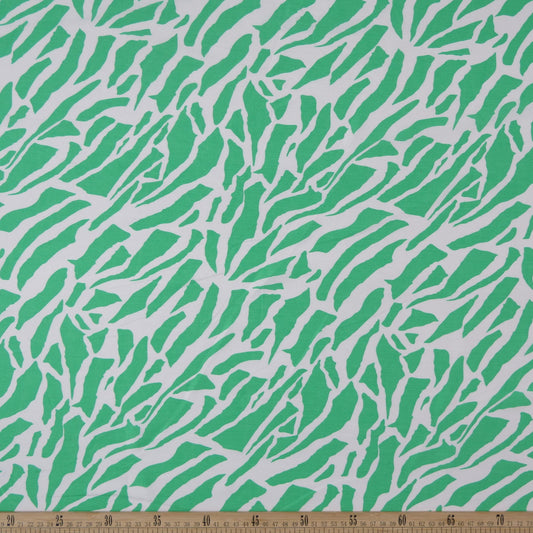 FIBRANA ESTAMPADA VERDE LIMA ACEBRADA