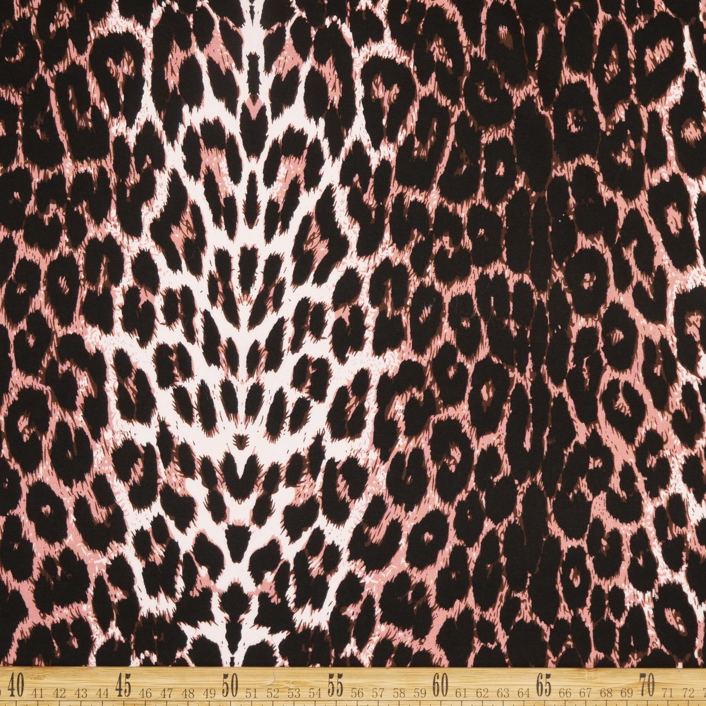 FIBRANA ESTAMPADA ROSA APRICOT ANIMAL PRINT