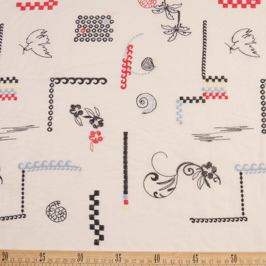 BRODERIE LOLA BEIGE LANA FIGURAS VARIOS
