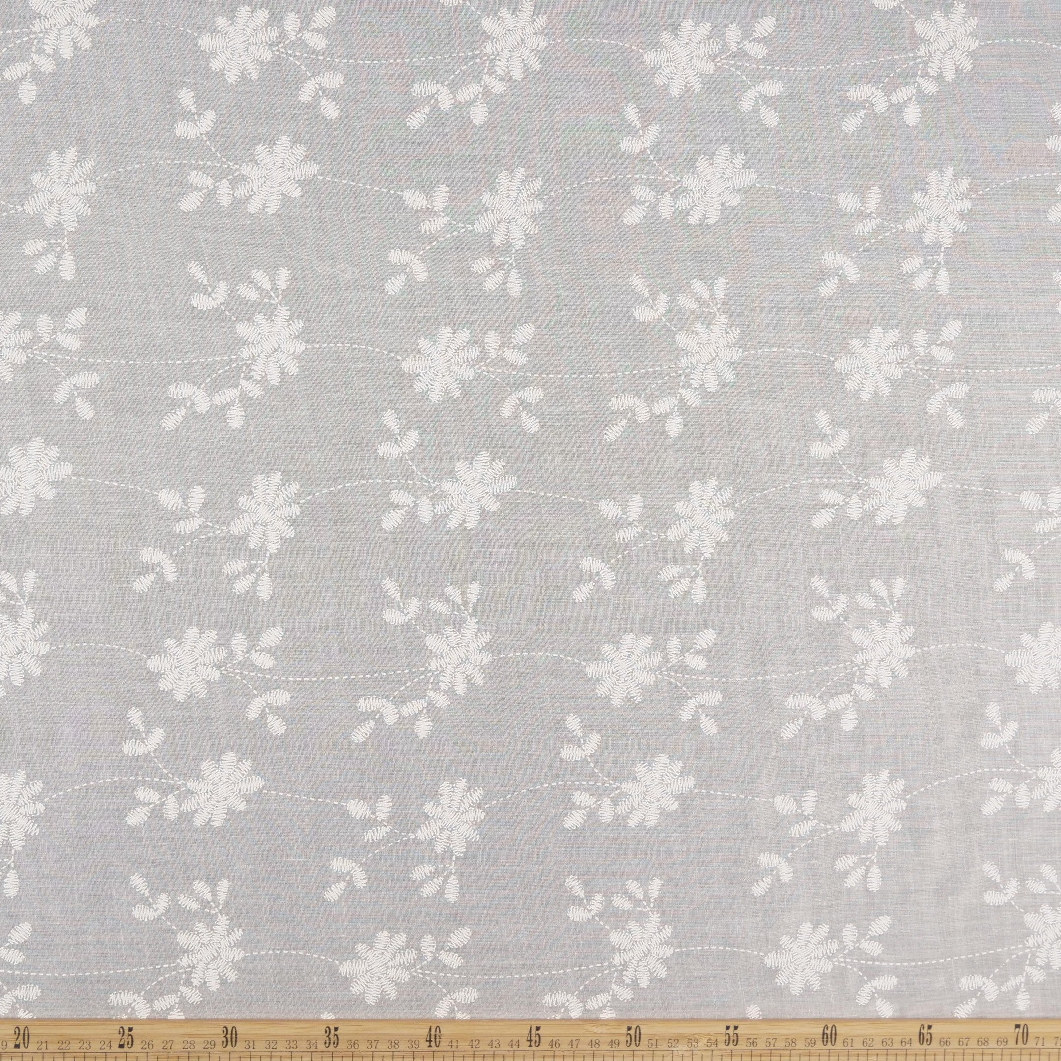 BRODERIE LOLA BLANCO BRILLANTE