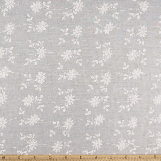 BRODERIE LOLA BLANCO BRILLANTE
