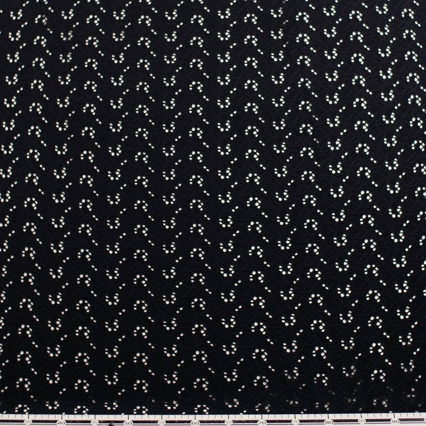 BRODERIE SPANDEX AZUL ECLIPSE