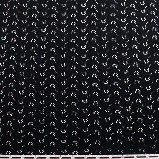 BRODERIE SPANDEX AZUL ECLIPSE