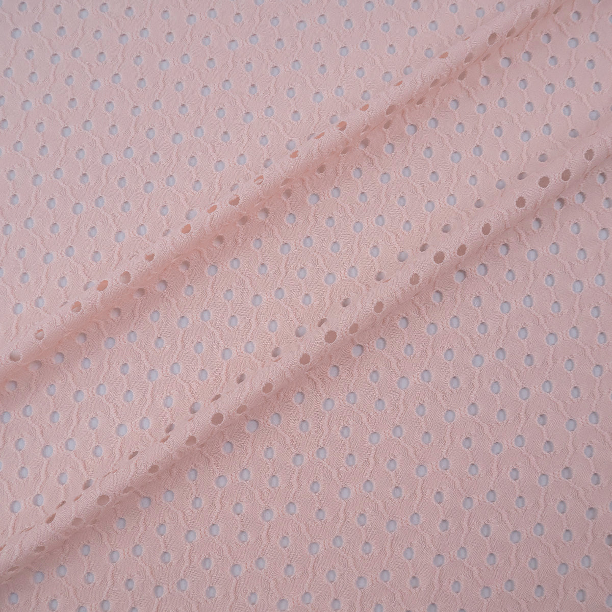 BRODERIE SPANDEX ROSA DURAZNO