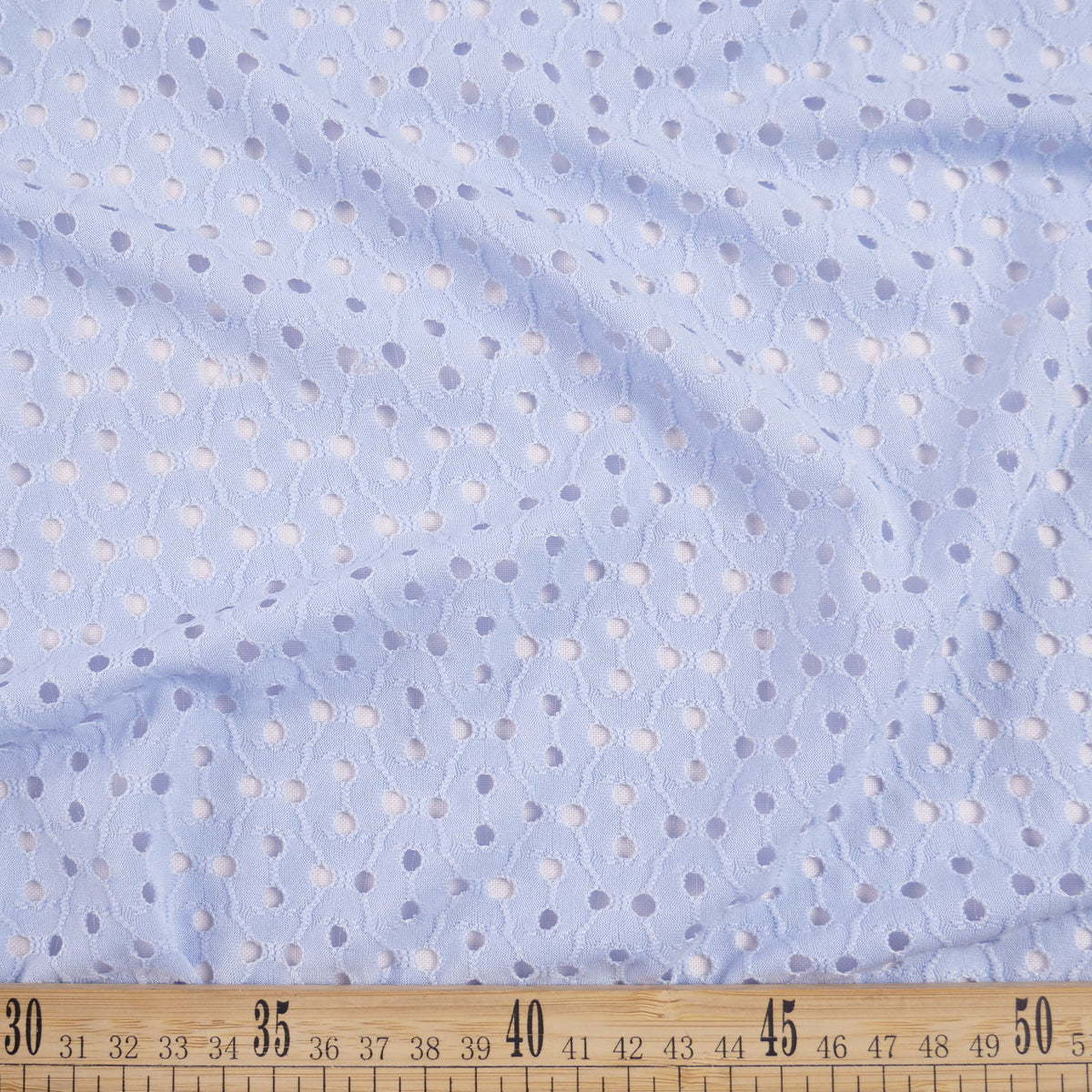 BRODERIE SPANDEX CELESTE PETIT FOUR