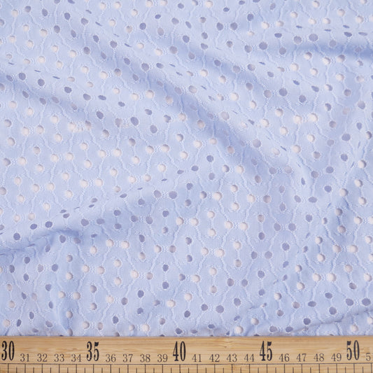 BRODERIE SPANDEX CELESTE PETIT FOUR