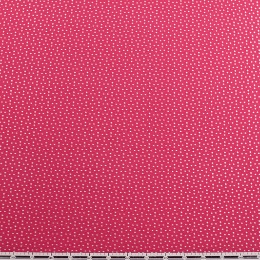 BRODERIE SPANDEX LILA ROSA PUNTITOS