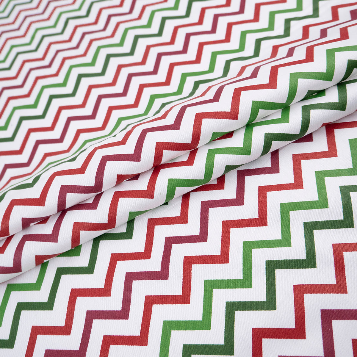 DRIL NAVIDAD BLANCO BRILLANTE CHEVRON