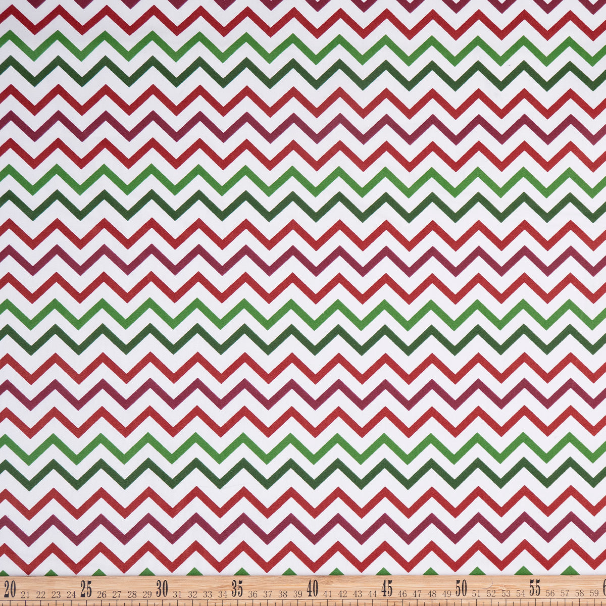 DRIL NAVIDAD BLANCO BRILLANTE CHEVRON