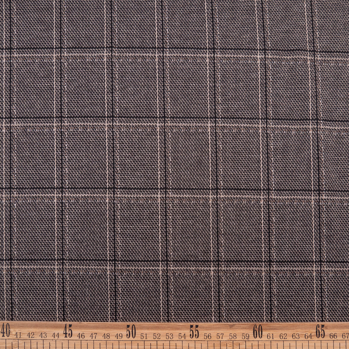 PAÑO TWEED NEGRO METEORITO