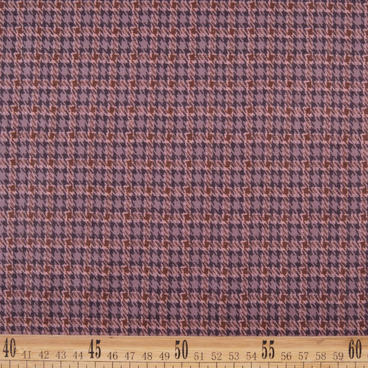 PAÑO TWEED ROSA CENIZA