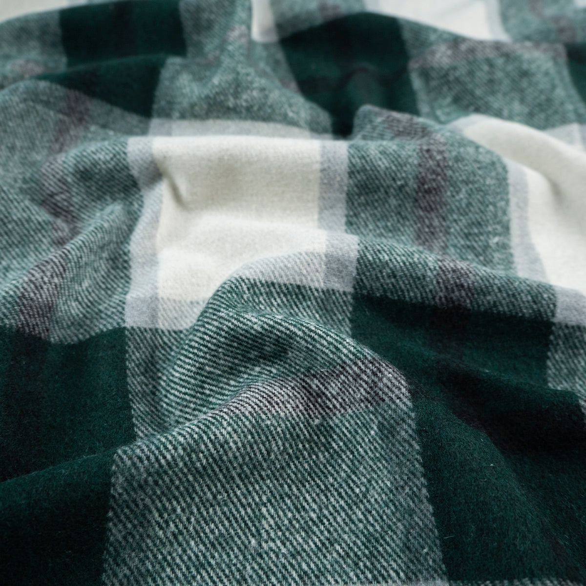 PANHO LANA SIMONE ESTAMPADO VERDE OSCURO TARTAN