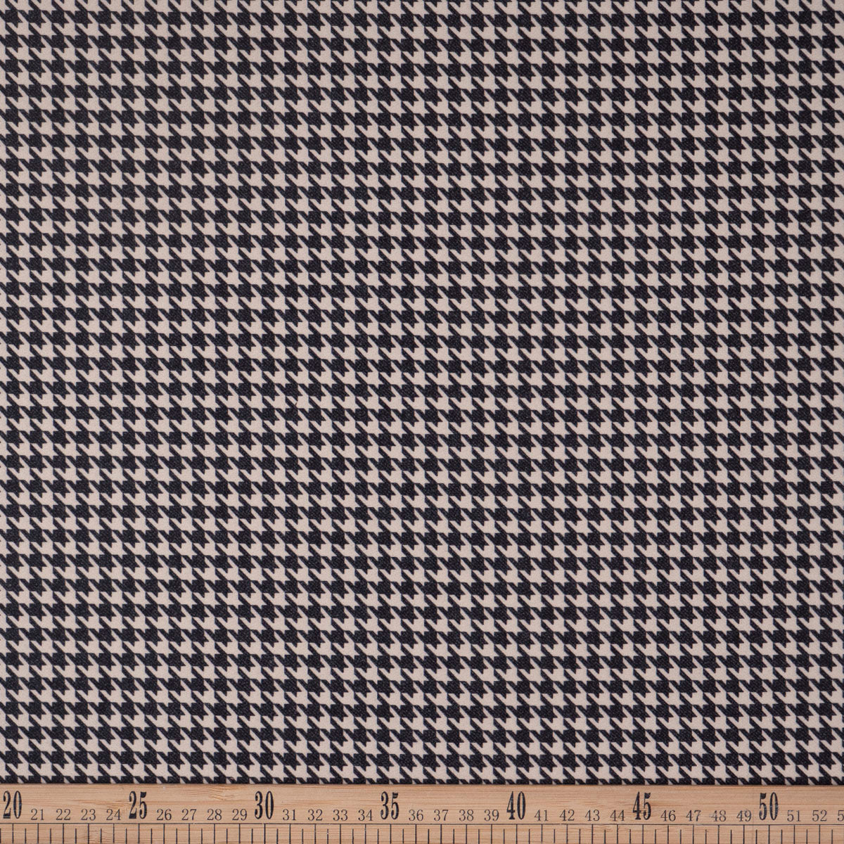PAÑO SINTETICO ESTAMPADO BEIGE LANA PATA DE GALLO