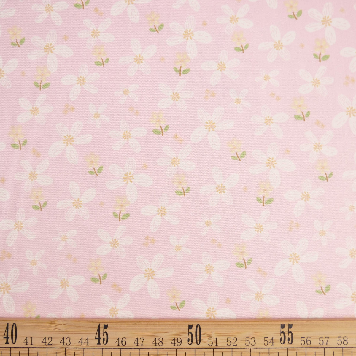 DRIL DACA ESTAMPADO ROSA BRIDE FLORAL