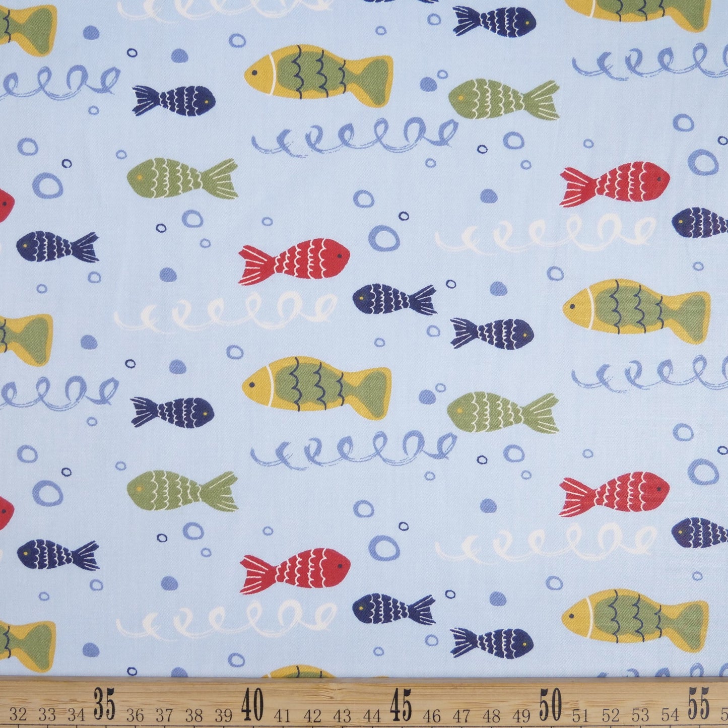 DRIL DACA ESTAMPADO AZUL BEBE